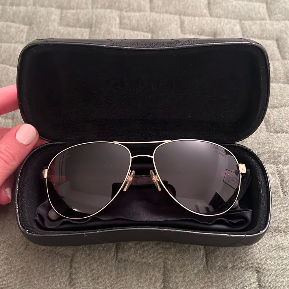 Chanel Aviators + Box